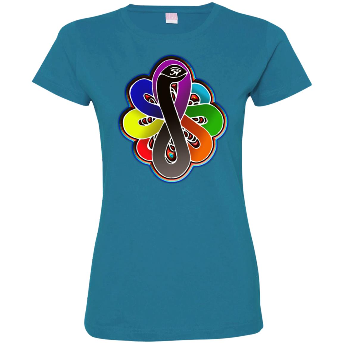 Infinity snake of B-Mwelo(chakras) Ladies'T-Shirt