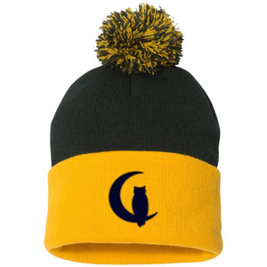 LaChouett BR Pom Pom Knit Beanie Cap