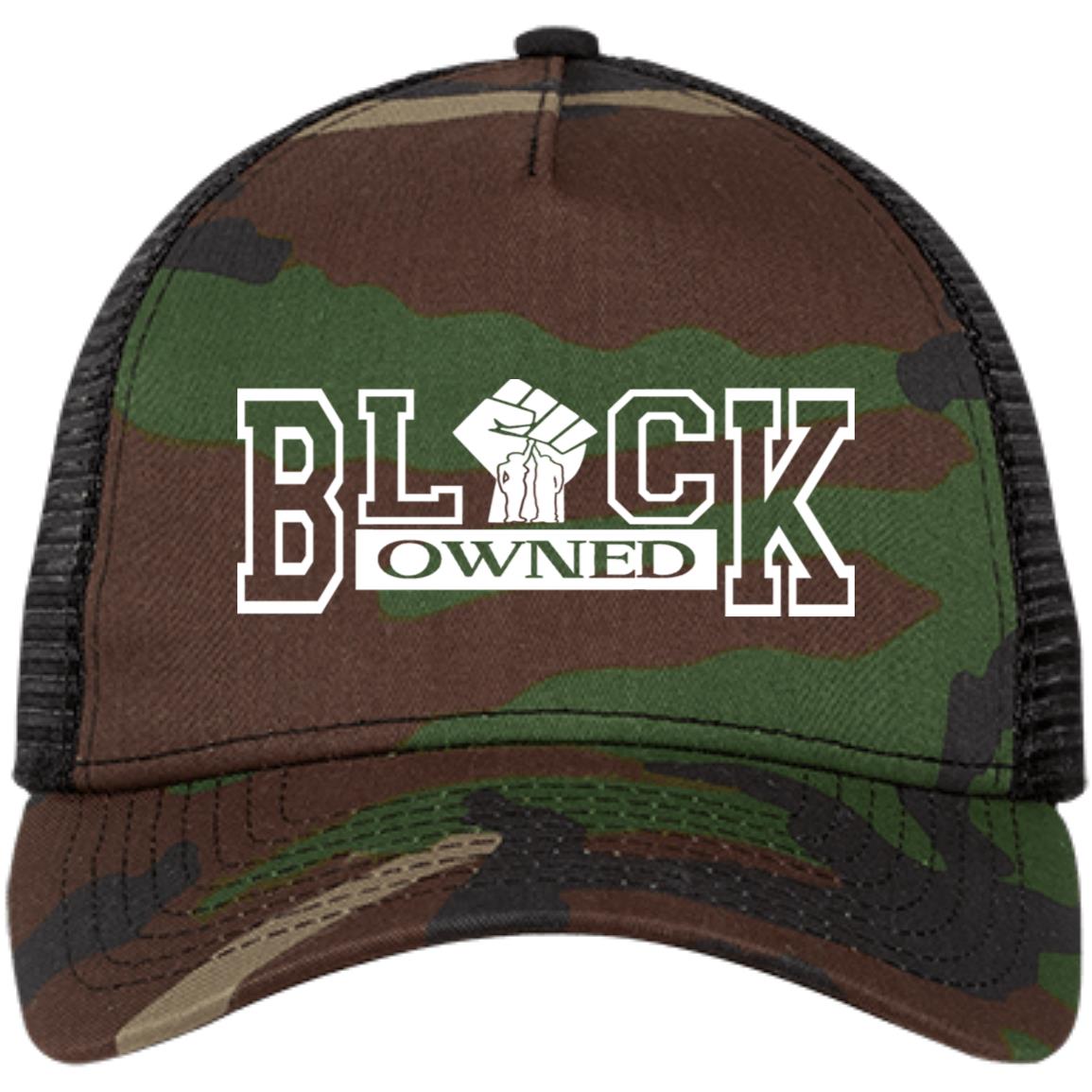 BLACK OWNED Snapback Trucker Cap