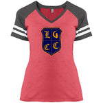 LCC Royal DTG Ladies' V-Neck T-Shirt