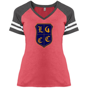 LCC Royal DTG Ladies' V-Neck T-Shirt