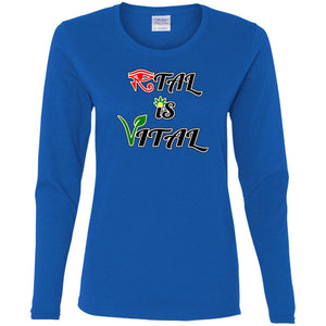 Ital Is Vital Ladies' LS T-Shirt