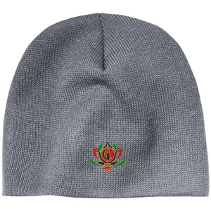 Kween Flower Acrylic Beanie