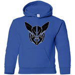Owl Face Transformers Kids Pullover Hoodie