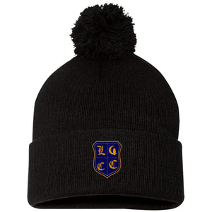 LCC Royal Pom Pom Knit Cap