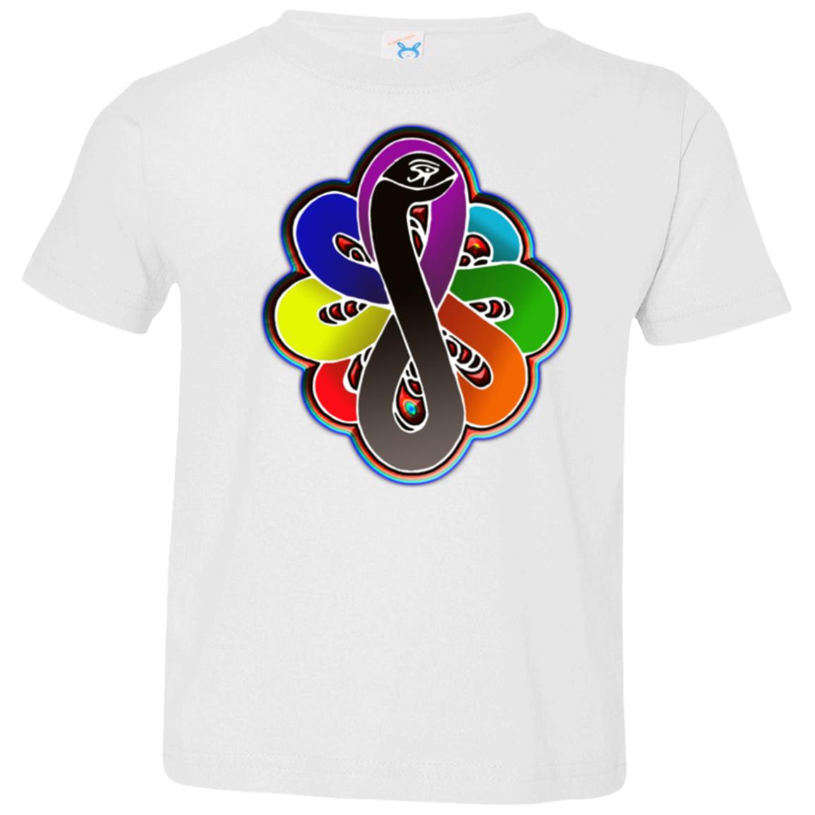 Infinity Snake of B-Mwelo(chakras)Toddler T-Shirt