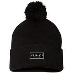 LCC PATCH Pom Pom Knit Cap