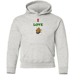 I Love You Youth Boys Pullover Hoodie