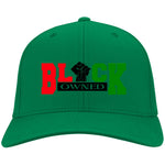 BLACK OWNED RBG Twill Cap