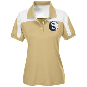 Ying Yang KMT Ladies' Colorblock Polo Shirt