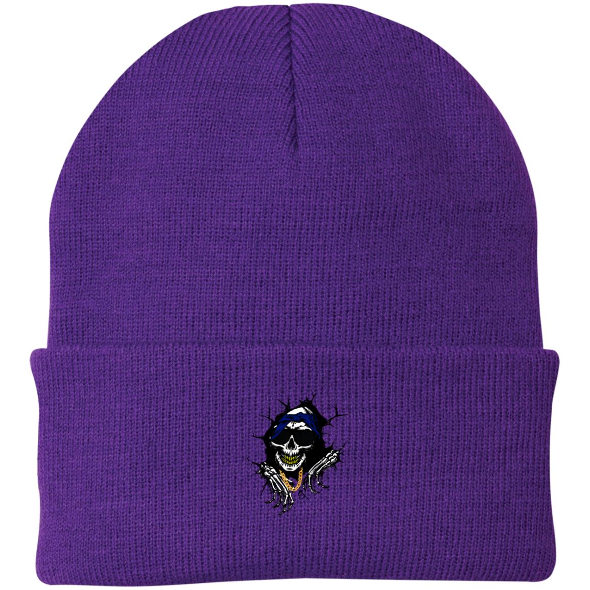 CRIP SKULL Knit Cap
