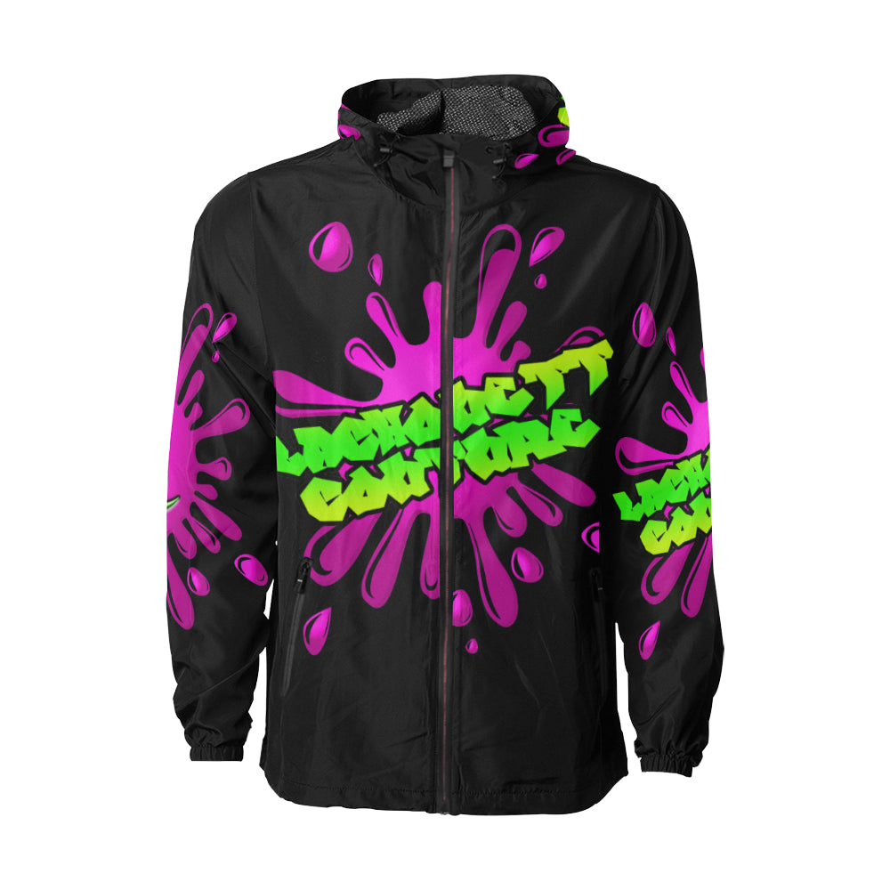 SPLASH OUT BLCC  All Over Print Windbreaker for Unisex