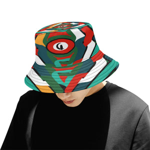 TEMBE ART All Over Print Bucket Hat