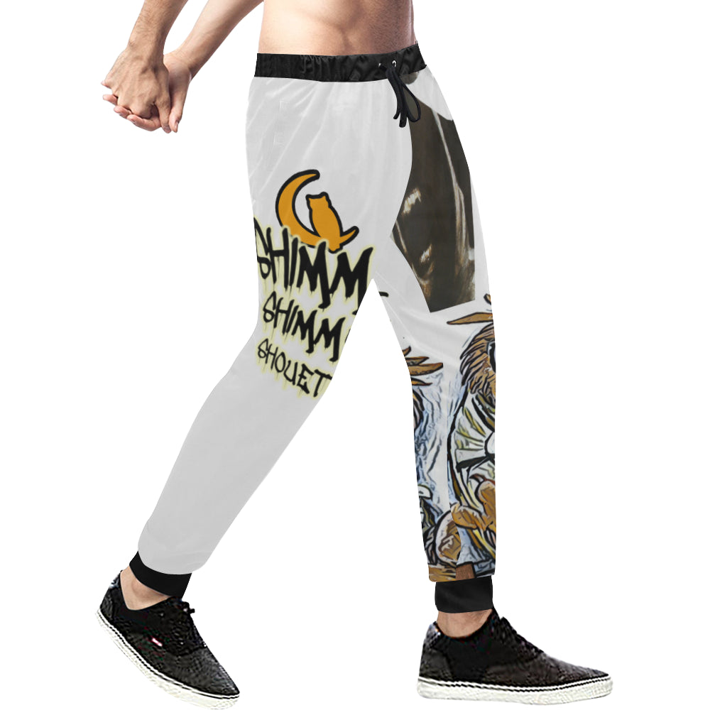 SHIMMY SHIMMY SHOUETT Men's All Over Print Sweatpants (Model L11)