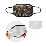 HAITI REVOLUTION Mouth Mask in One Piece (2 Filters Included)