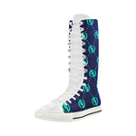 GOODIE BLUESKY Canvas Long Boots For Women Model 7013H