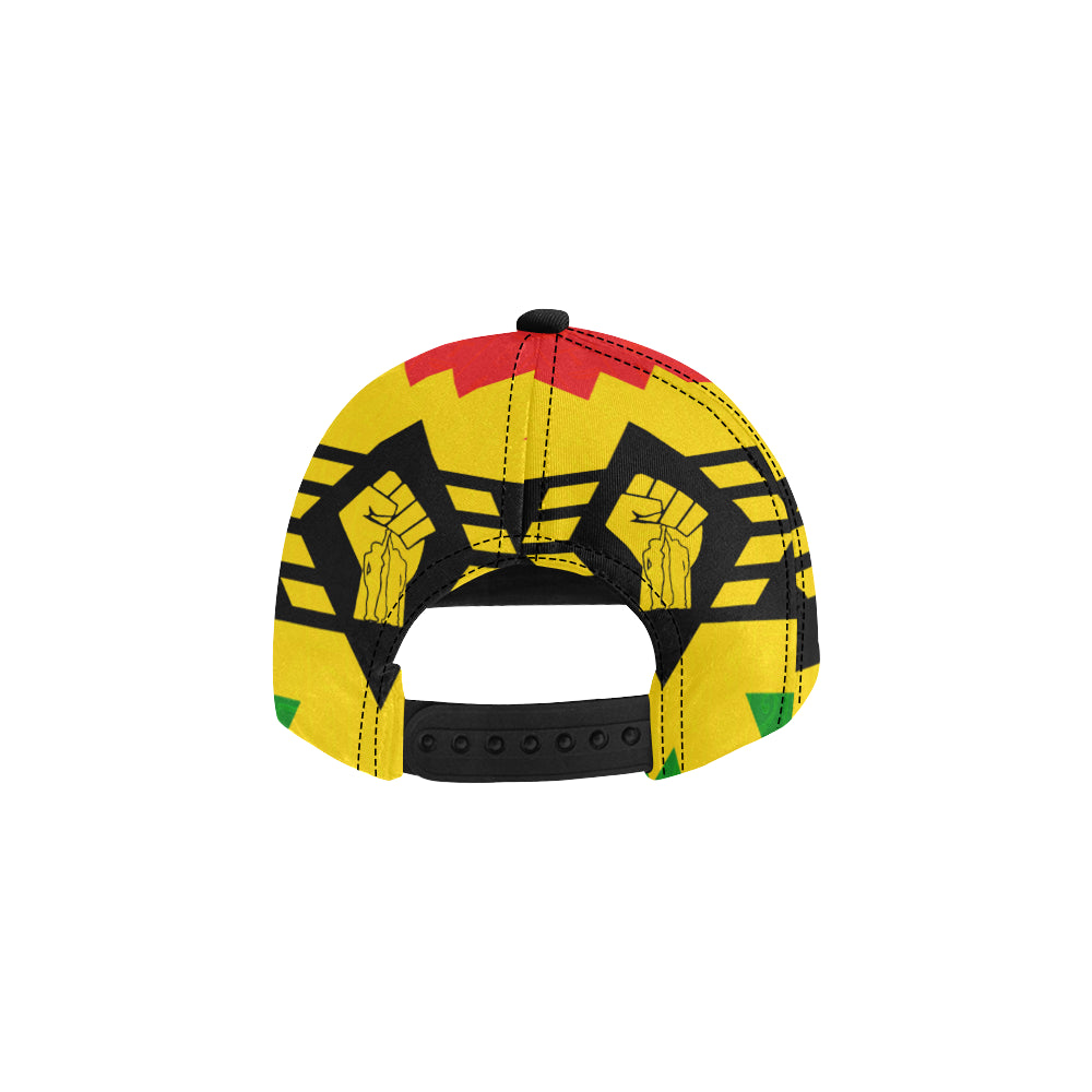 FIST UP RBG All Over Print Snapback Hat D