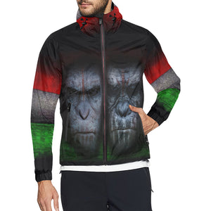 PLANETE OF APES RBG All Over Print Windbreaker for Unisex