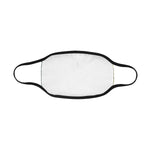 FR GUYANA FLAG Mouth Mask in One Piece (2 Filters Included) (Model M02)