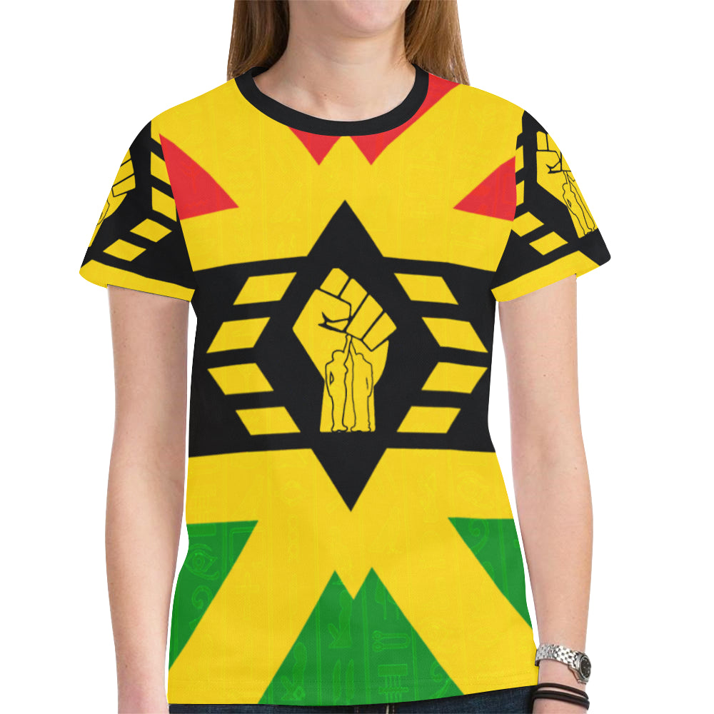 FIST UP RBG New All Over Print T-shirt for Women