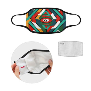 TEMBE ART Mouth Mask in One Piece (2 Filters Included)