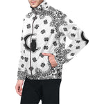 BANDANA WHITE All Over Print Windbreaker for Unisex