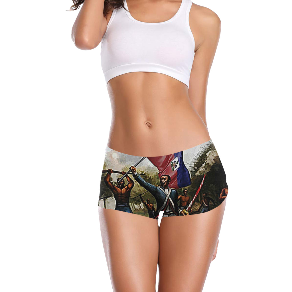 HAITI REVOLUTION Women's All Over Print Boyshort Panties (Model L31)