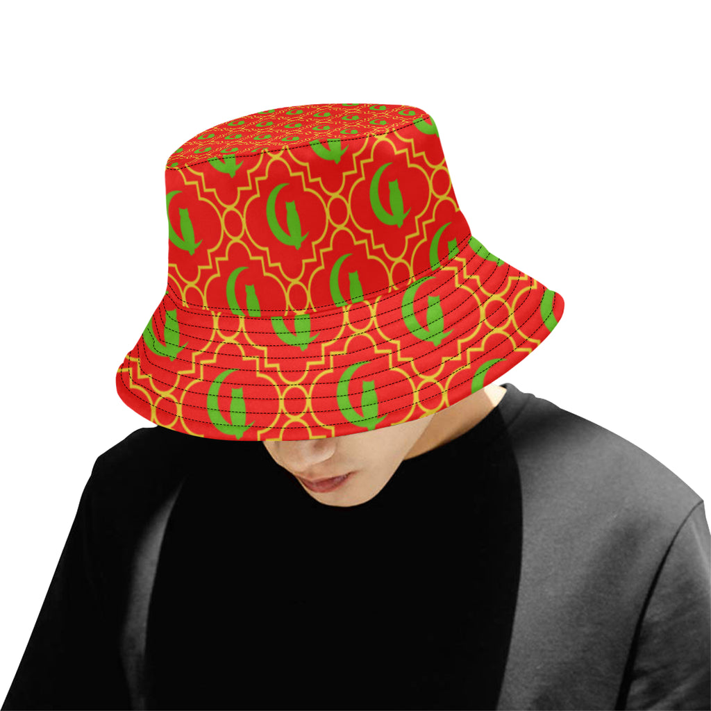 ELEGANCE RJV All Over Print Bucket Hat for Men