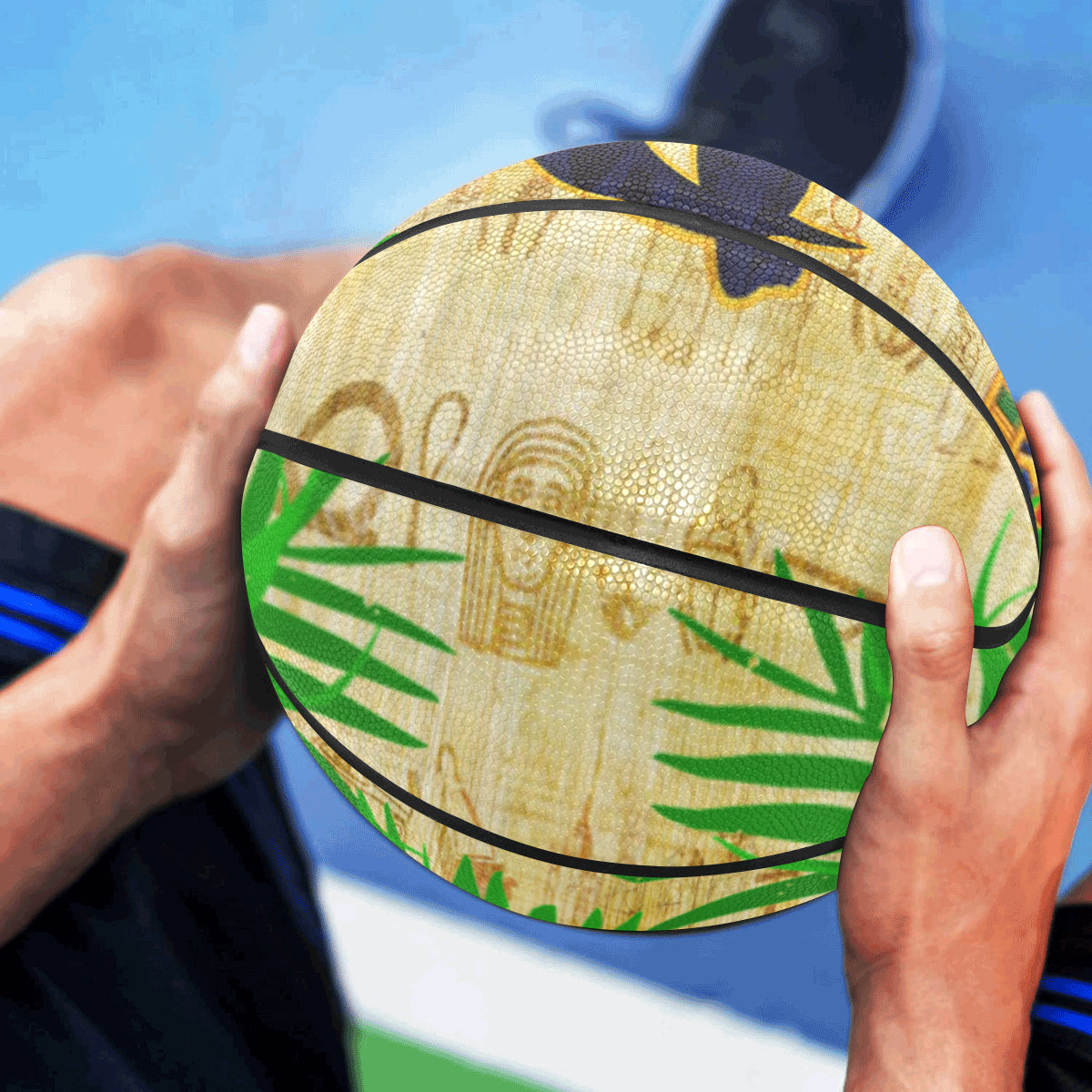 TROPICAL NILE All Over Print Basketball