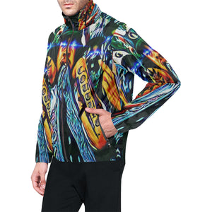 BLUDROID All Over Print Windbreaker for Unisex