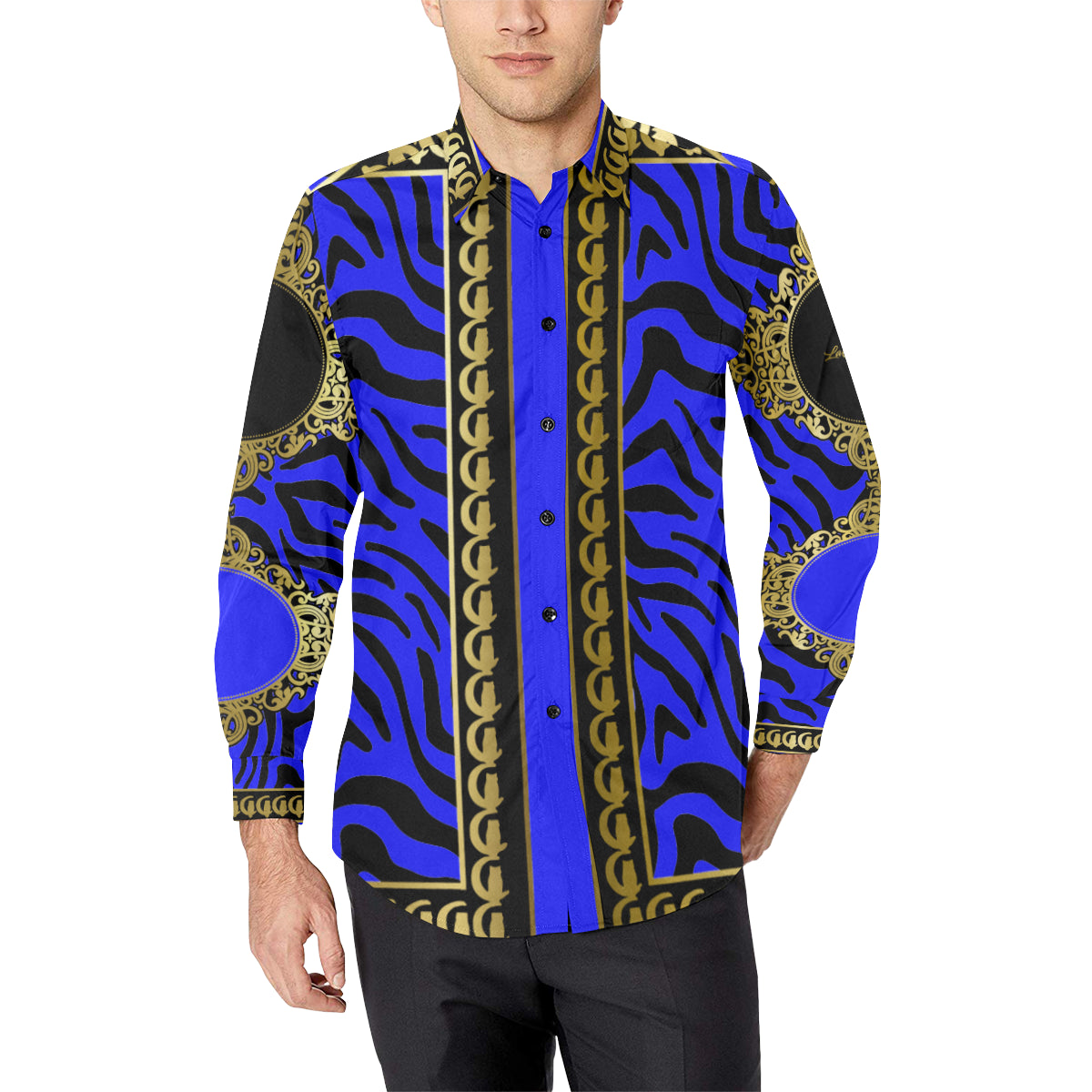 PRIVILEGE Men's Casual Dress Shirt