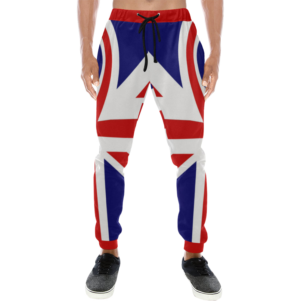 LONDON ANKH Men's All Over Print Sweatpants (Model L11)