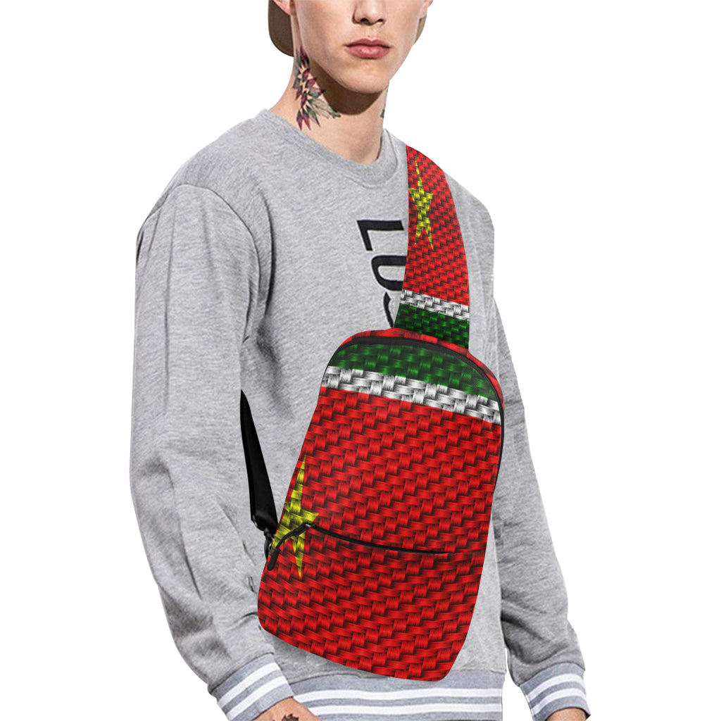 GWADA FLAG Chest Bag (Model 1678)