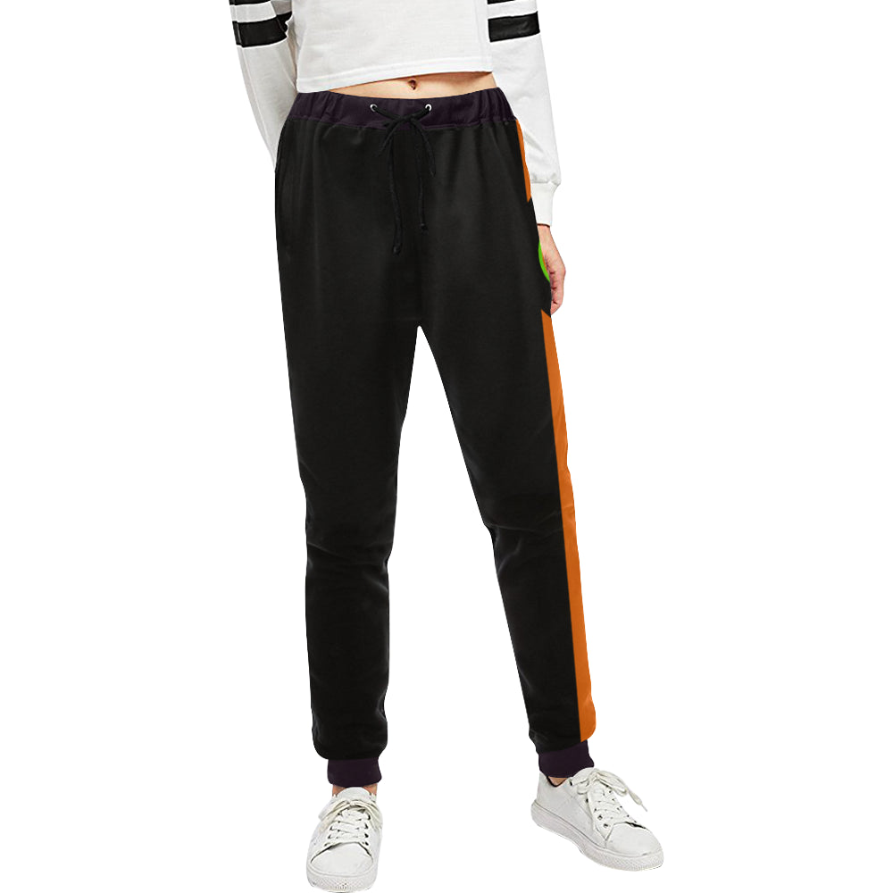 FRESH UP BACC ORANGE Women's All Over Print Sweatpants (Model L11)