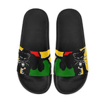 BLACC PANTHER RBG YLW Women's Slide Sandals