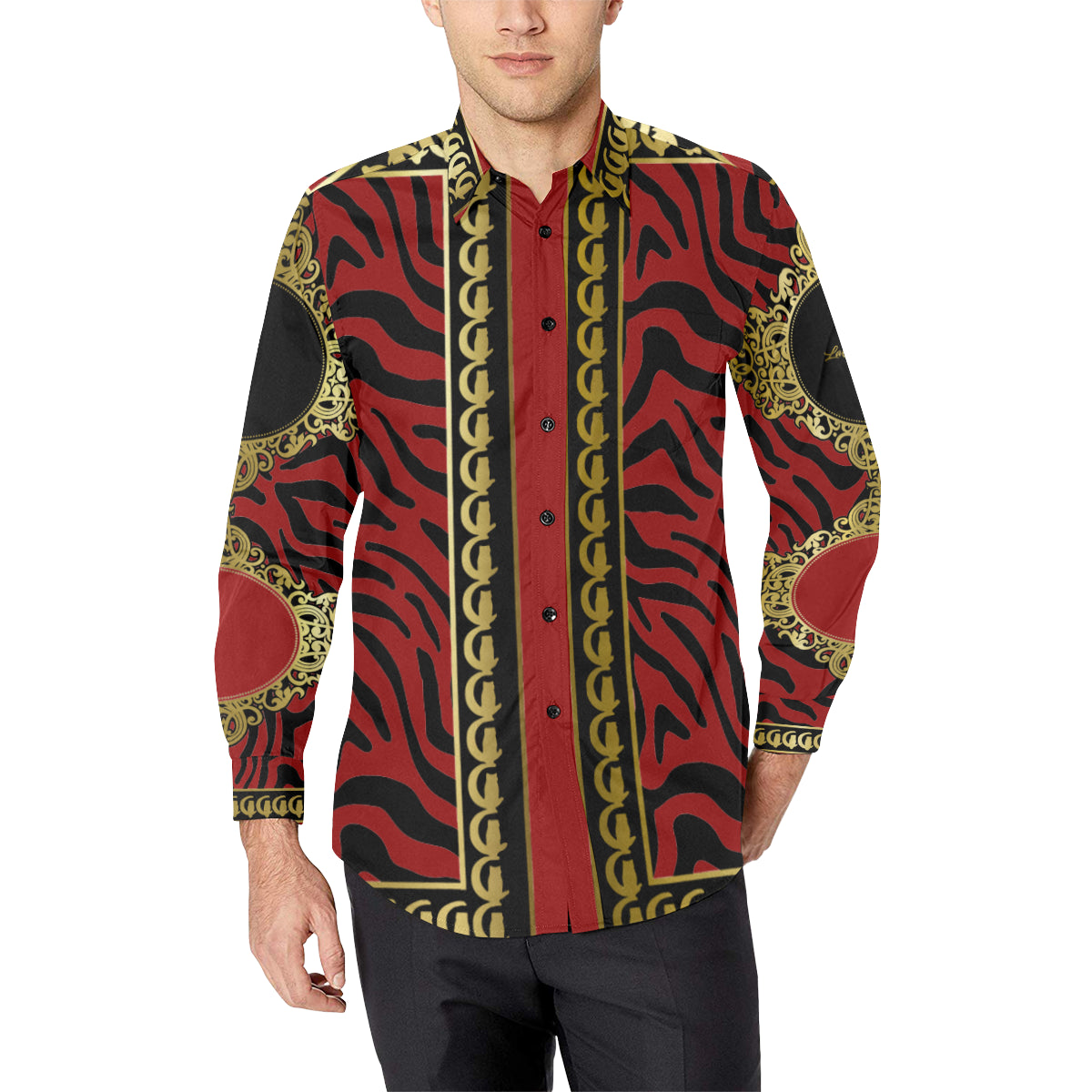 PRIVILEGE Men's Casual Dress Shirt