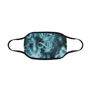 INFINITY BLUE COSMOS Mouth Mask in One Piece (2 Filters Included)