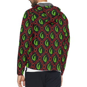 ELEGANCE RBG All Over Print Windbreaker for Unisex