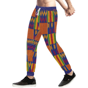 KENTE STYLE Men's All Over Print Sweatpants