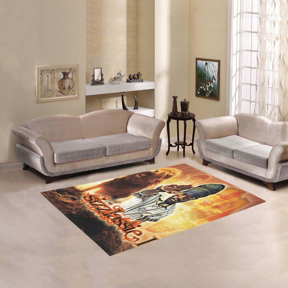 SIZZLASSIE I Area Rug 5'3''x4'