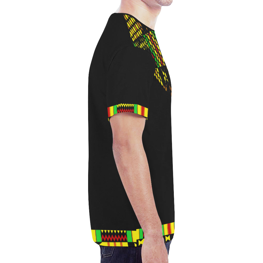 KENTE DREAD BLING New All Over Print T-shirt for Men