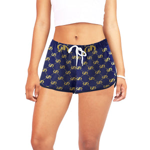 EXCELLENCE BLGLD Women's All Over Print Relaxed Shorts