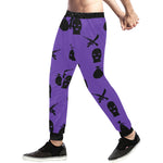 DRILLIN PURPLE Men's All Over Print Sweatpants (Model L11)