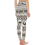 ELEPHANT ORNEMENT All Over Print High-Waisted Leggings
