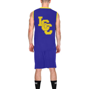 LACHOUETTFORNIA BLU All Over Print Basketball Uniform