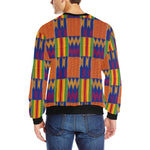 KENTE 2 Men's Rib Cuff Crew Neck Sweatshirt