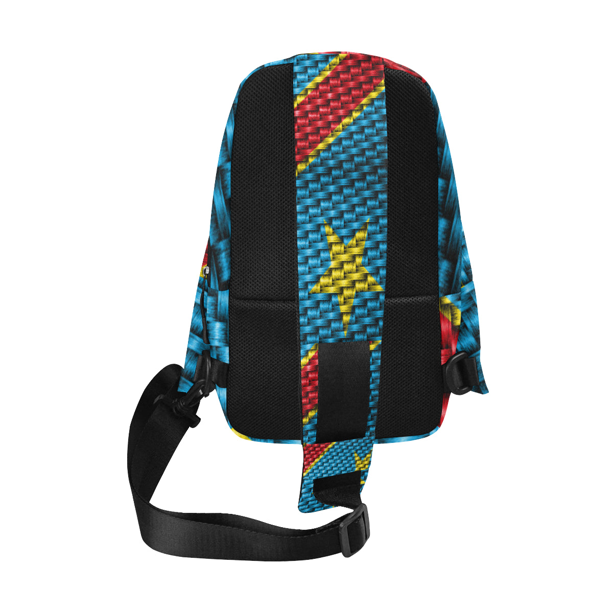 REP OF CONGO FLAG Chest Bag (Model 1678)