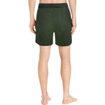 LUXURY KAKI GANG Men's Mid-Length Swim Shorts (Model L39)