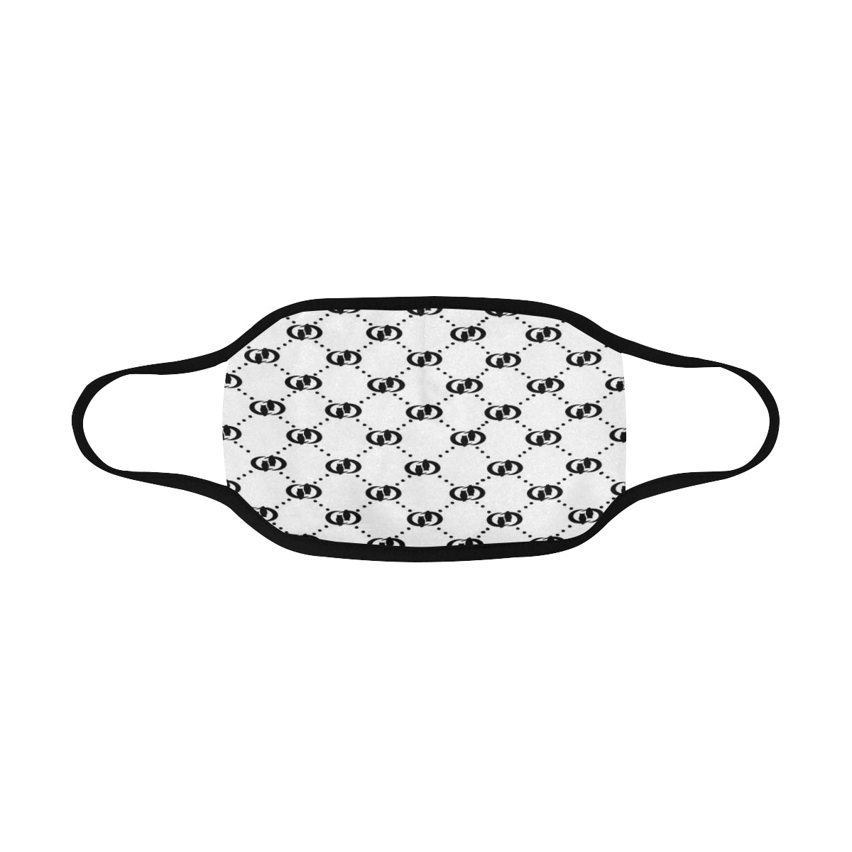 EXCELLENGE BLACC Mouth Mask in One Piece (2 Filters Included)