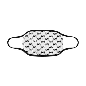 EXCELLENGE BLACC Mouth Mask in One Piece (2 Filters Included)